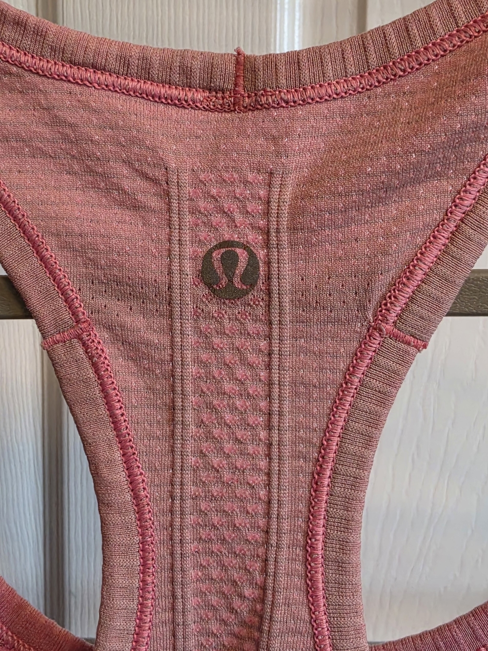 Lululemon Pink Racerback Tank Top - Picture 3 of 5